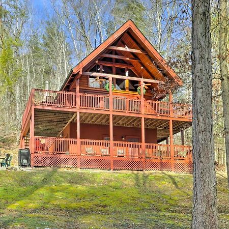 Creekside Sevierville Cabin Game Room And Hot Tub! Exteriör bild