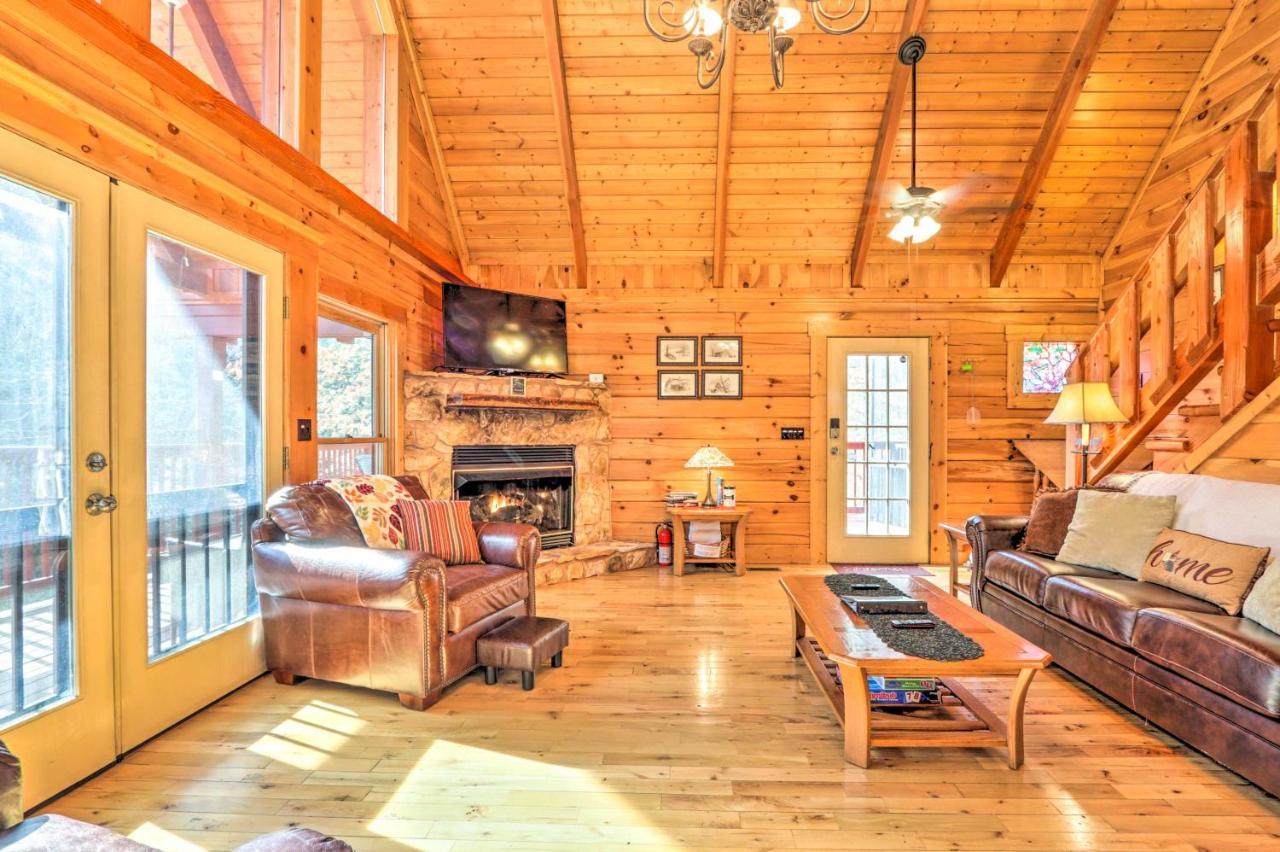 Creekside Sevierville Cabin Game Room And Hot Tub! Exteriör bild