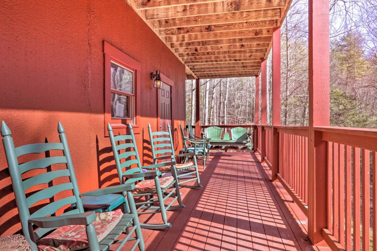 Creekside Sevierville Cabin Game Room And Hot Tub! Exteriör bild