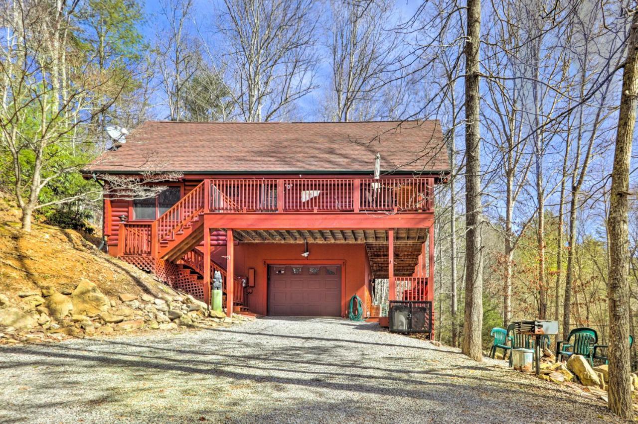 Creekside Sevierville Cabin Game Room And Hot Tub! Exteriör bild